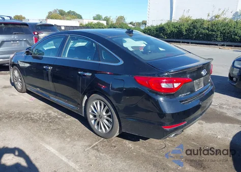 2015 Hyundai Sonata Limited z USA, uszkodzony, nr VIN 5NPE34AFXFH088204